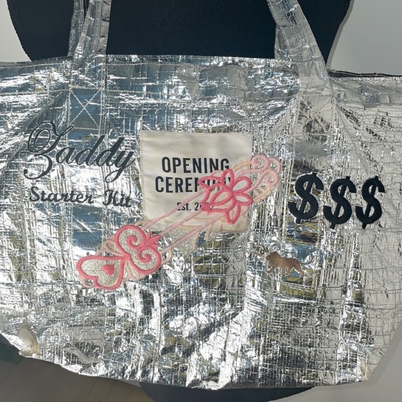 Opening Ceremony Platinum Custom Large Shopping Tote - Picture 6 of 8